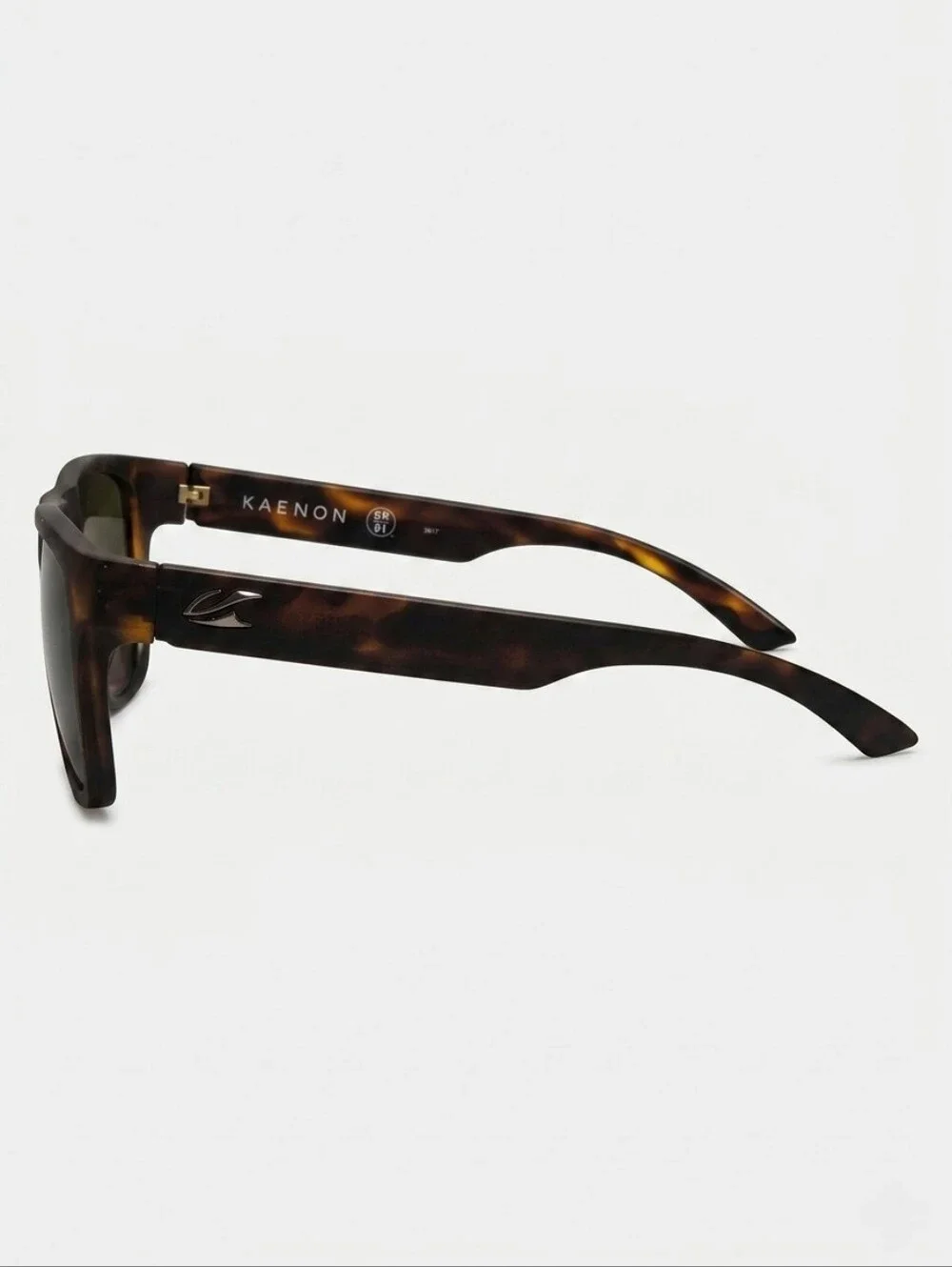 Kaenon Moonstone Polarized Sunglasses Matte Tortoise Gun SR‑91 Like New